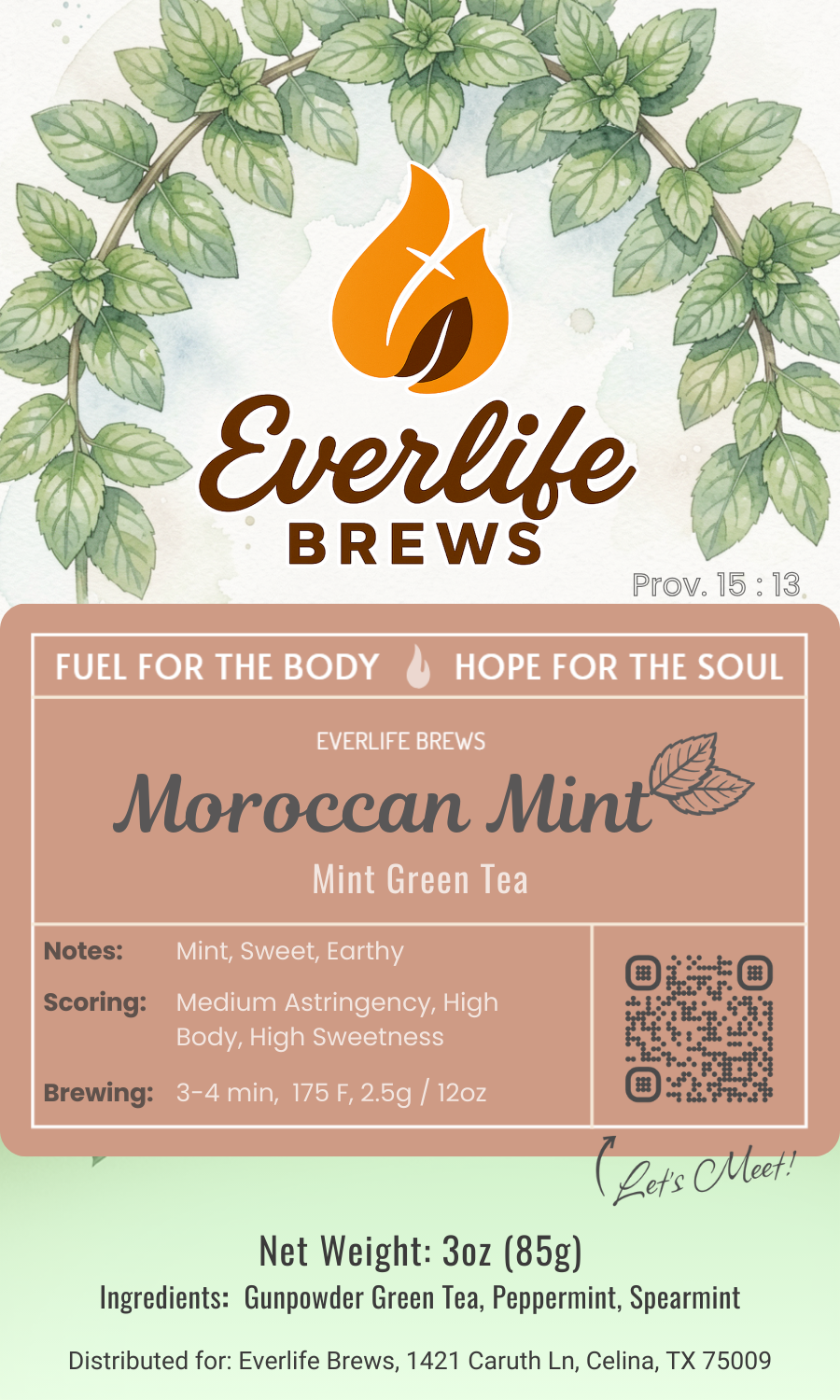 Moroccan Mint Green Tea