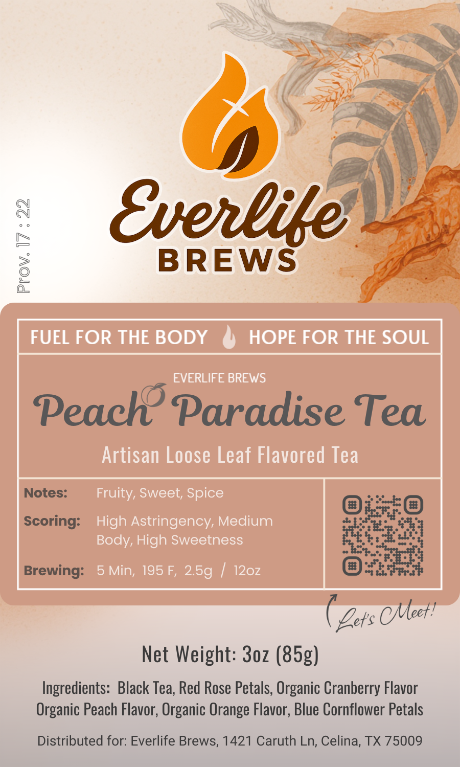 Peach Paradise Tea
