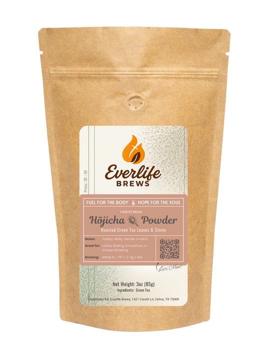 Hojicha Powder Roasted Green Tea