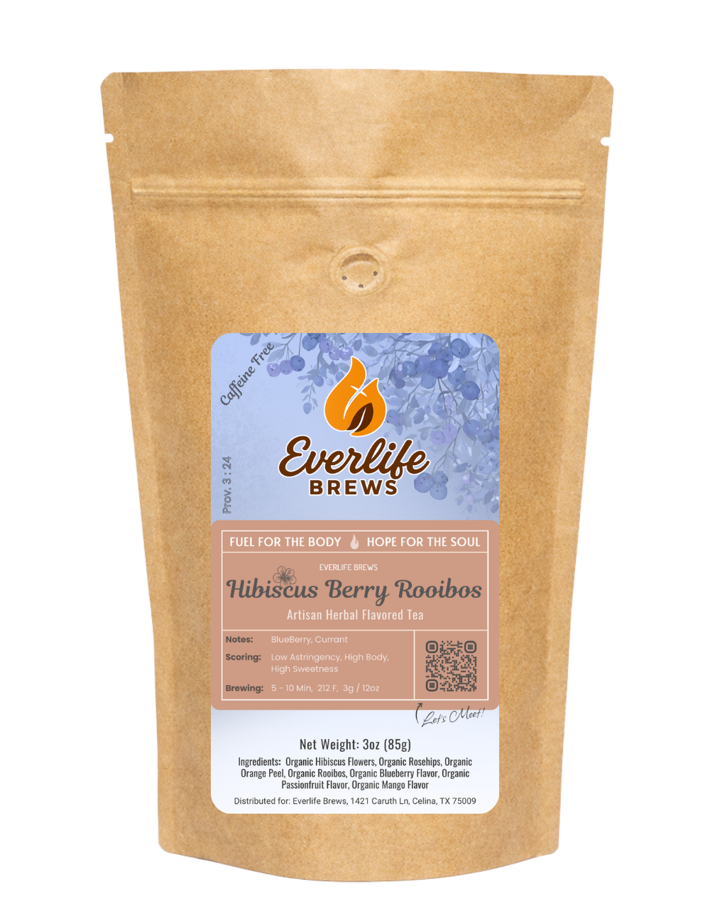 Hibiscus Berry Rooibos Herbal Tea