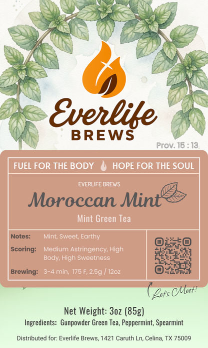 Moroccan Mint Green Tea