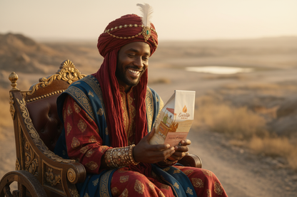 Ethiopian official with Joyful Road Coffee