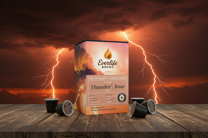 Everlife Brews Thunder Roar in dramatic stormy setting