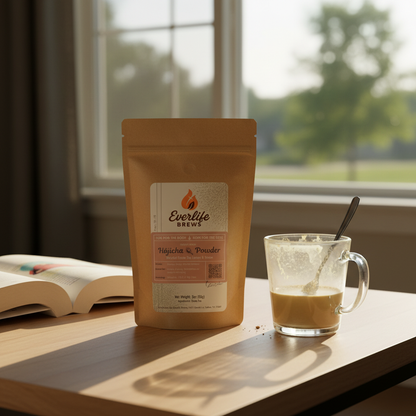 Relaxing afternoon with hōjicha